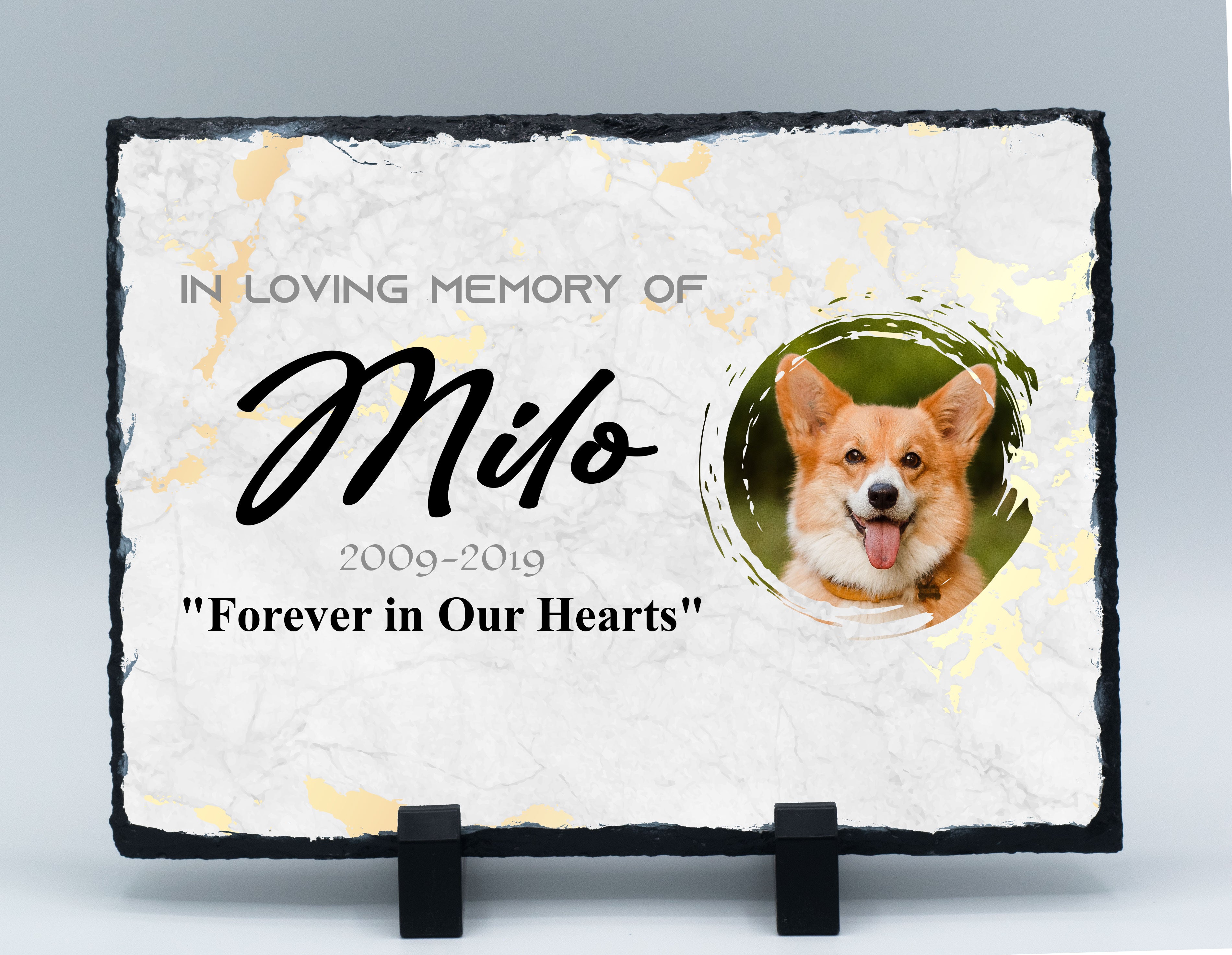 Pet Memorial Slate