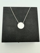 Stainless Steel Circle Necklace Circle