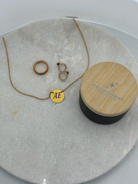 Stainless Steel Circle Necklace Circle