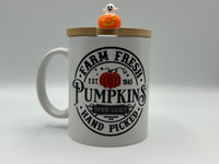 11 oz mug Farm Fresh Pumpkins