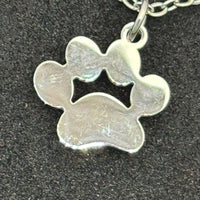 Paw Stainless Steel Necklace