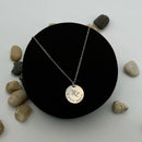 Anniversary Momogrammed Disk Necklace