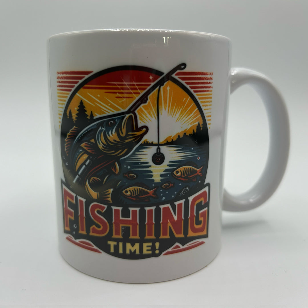 11 oz mug Fishing Time