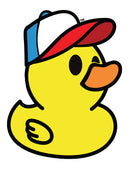 Trucker Duckie Sticker